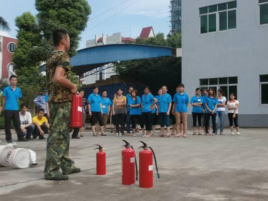 逃生疏散及滅火演練