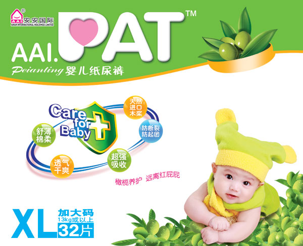 大包裝PAT絲薄尿褲加大碼32片