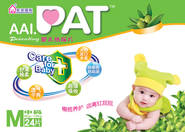 新PAT尿片中碼24片