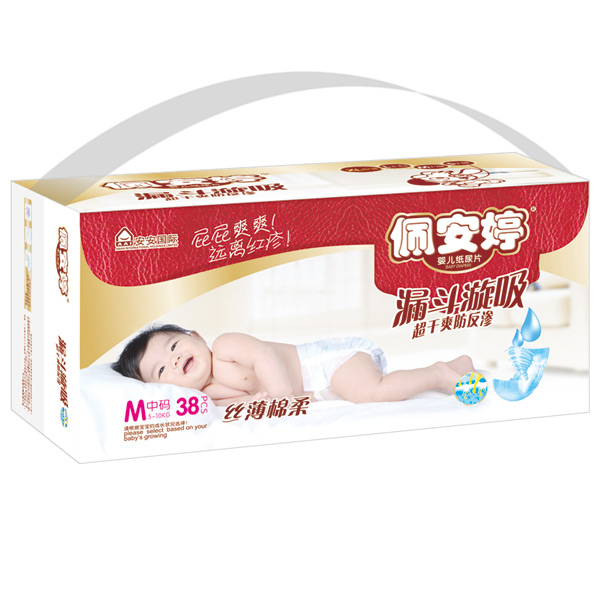 絲薄棉柔尿片中碼38片P05045 絲薄棉柔尿片中碼38片P05045